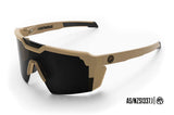 Heat Wave Visual Future Tech Sunglasses Desert Tan