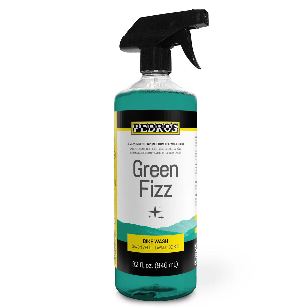 Pedro's Green Fizz Foaming Bike Wash Ready-to-Use 946ml