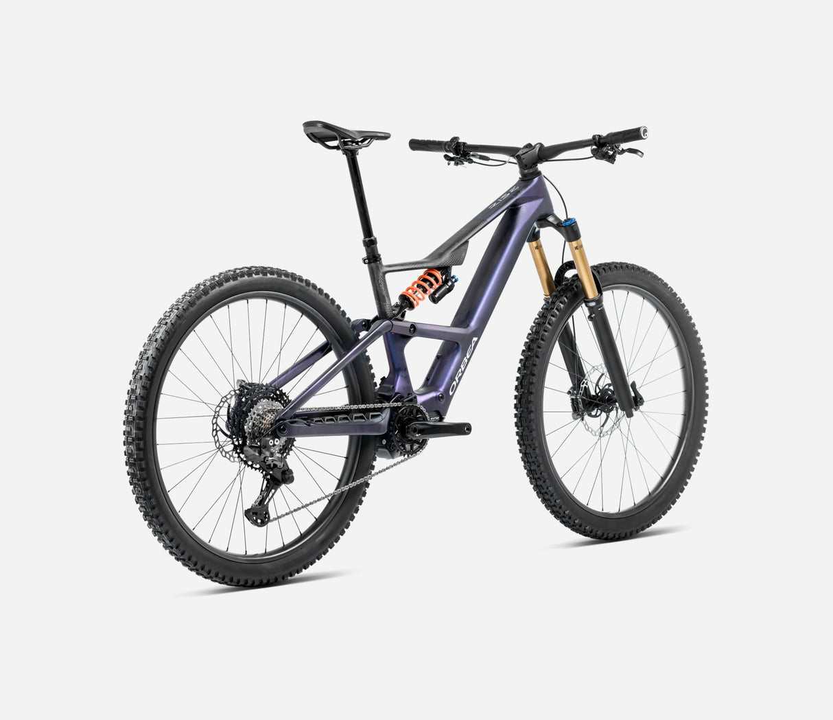 Orbea 2025 Rise LT M20 Tanzanite Carbon View/Carbon Raw S696 - 630Wh M