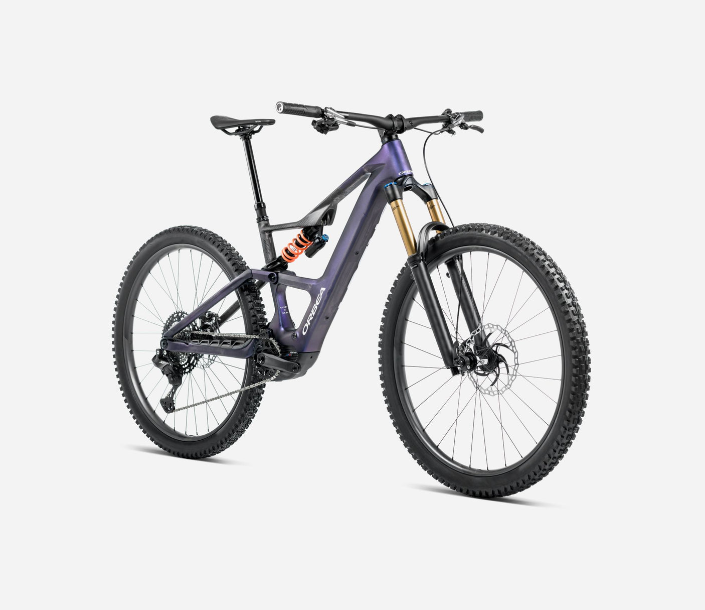 Orbea 2025 Rise LT M20 Tanzanite Carbon View/Carbon Raw S696 - 630Wh M