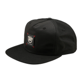 Troy Lee Designs Unstructured SnapBack Smiley Hat Black