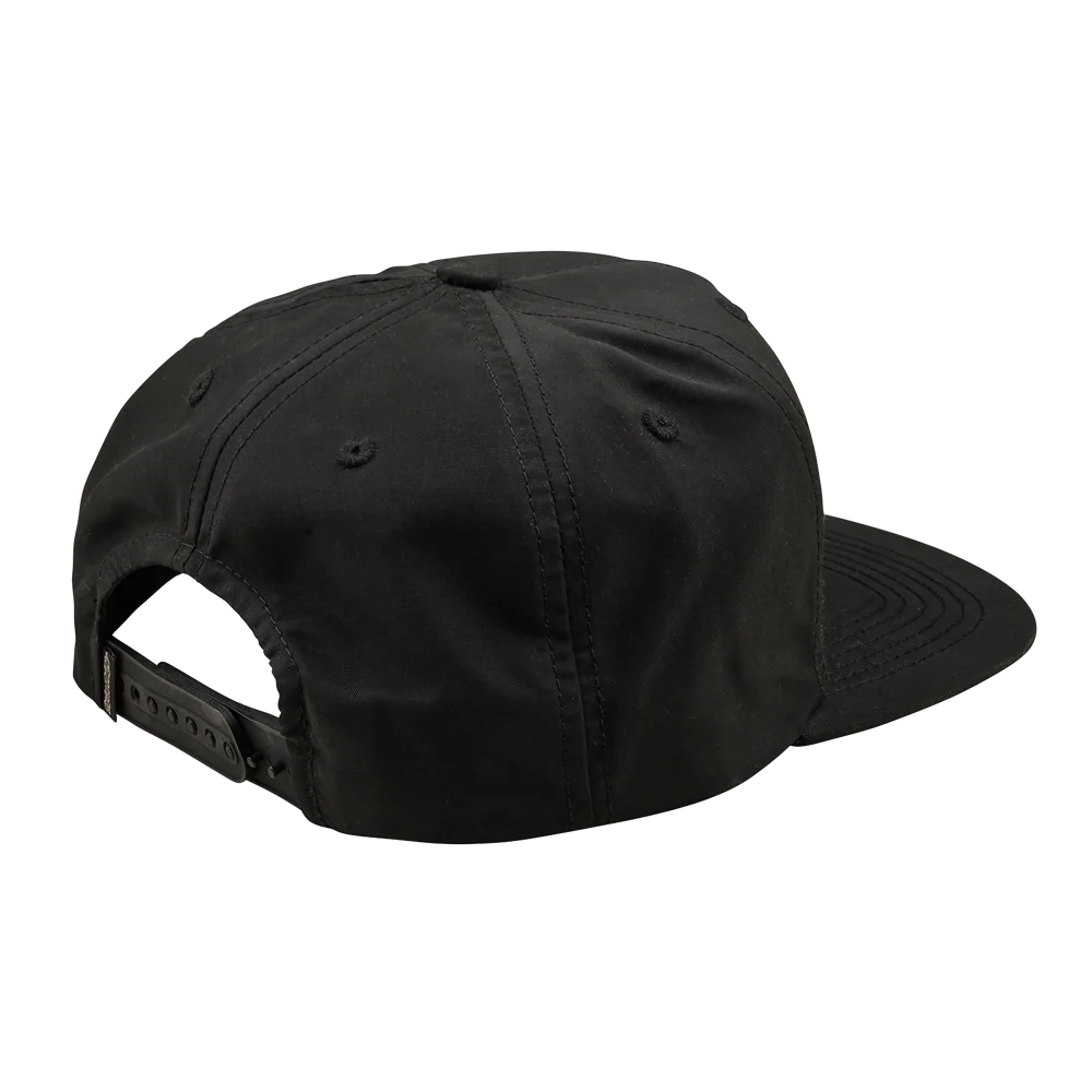 Troy Lee Designs Unstructured SnapBack Smiley Hat Black