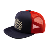 Troy Lee Designs Friday Night Trucker SnapBack Hat Red/Indigo