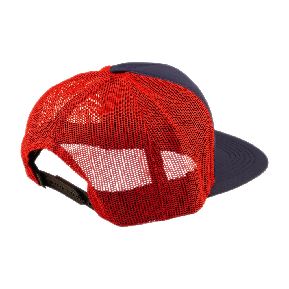 Troy Lee Designs Friday Night Trucker SnapBack Hat Red/Indigo