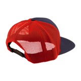 Troy Lee Designs Friday Night Trucker SnapBack Hat Red/Indigo