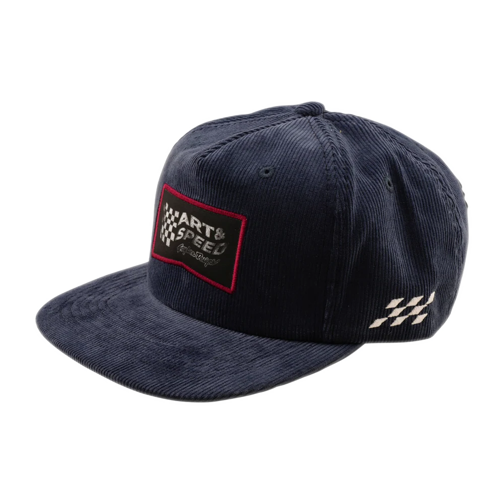 Troy Lee Designs Winners Circle Unstructured Corduroy Hat Indigo