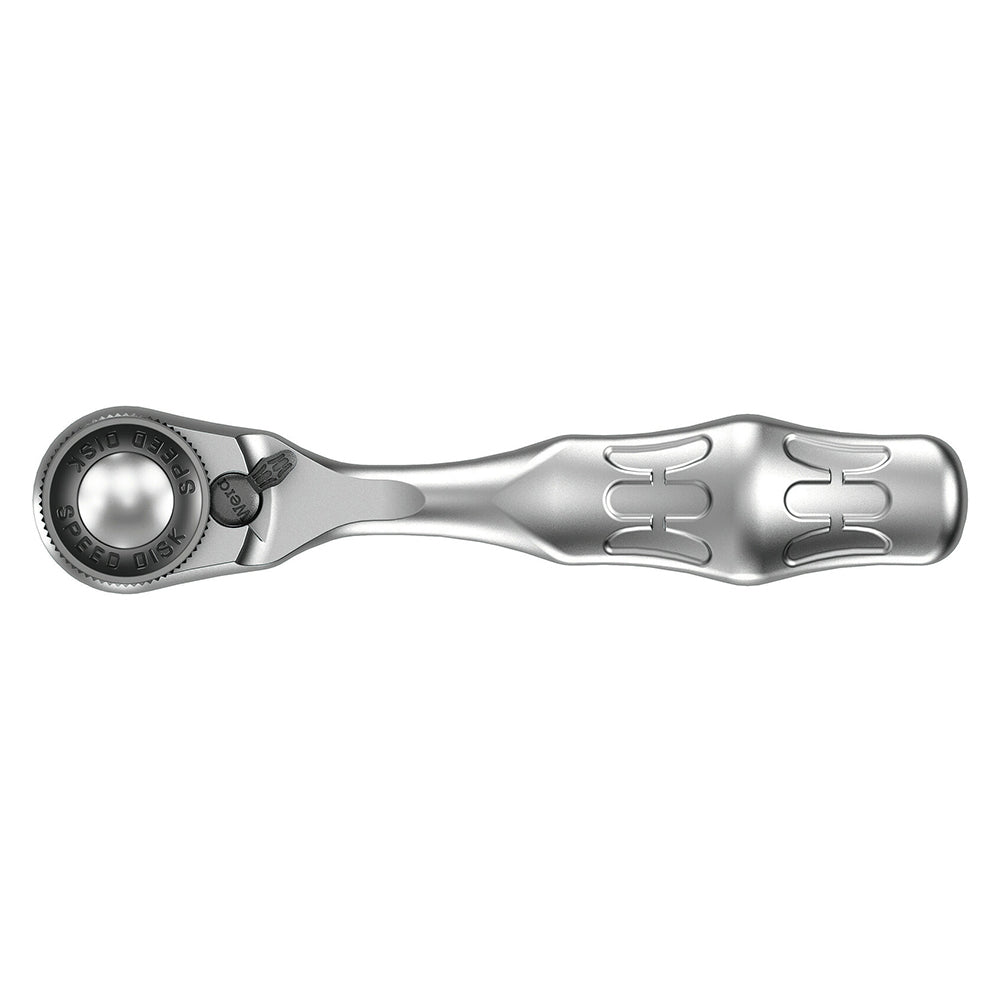 Wera 8008 A Zyklop Mini 3 Ratchet with 1/4" Drive