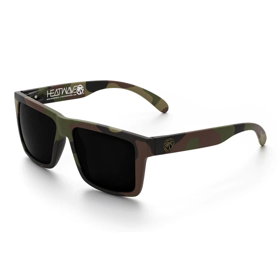 Heat Wave Visual Vise Z87 Sunglasses Fleck Camo