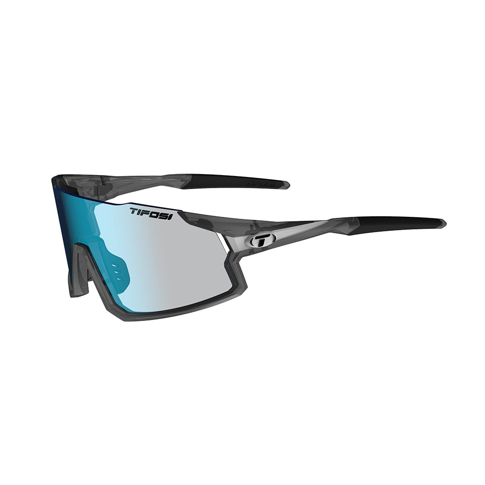 Tifosi Stash Sunglasses Matte Smoke with Clarion Blue Fototec Lens
