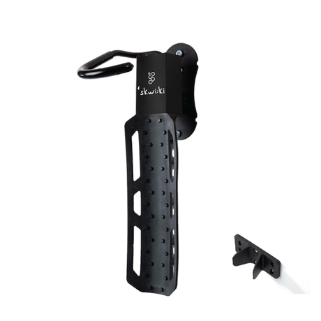 SK-BWH-09-BLK Rack and Wheel Hook
