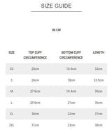 Loam Elbow Sleeve Size Guide