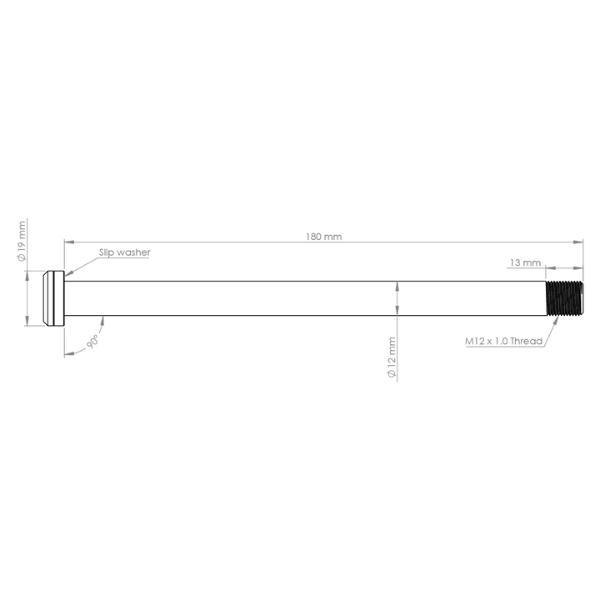 1016X axle dimensions