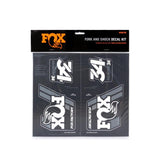 Decal 2019 AM Heritage Fork & Shock Kit - WHITE