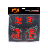 Decal 2019 AM Heritage Fork & Shock Kit - RED