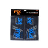 Decal 2019 AM Heritage Fork & Shock Kit - BLUE
