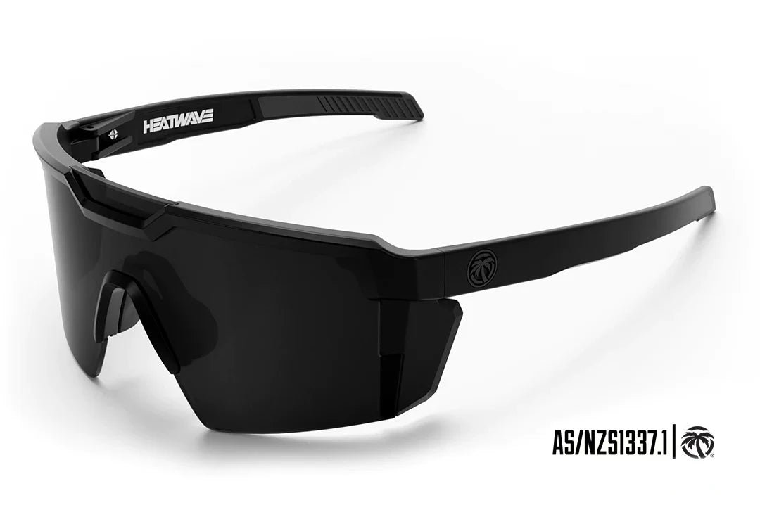 Heat Wave Visual Future Tech Sunglasses Black