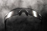 Heat Wave Visual Future Tech Sunglasses Anti-Fog Black