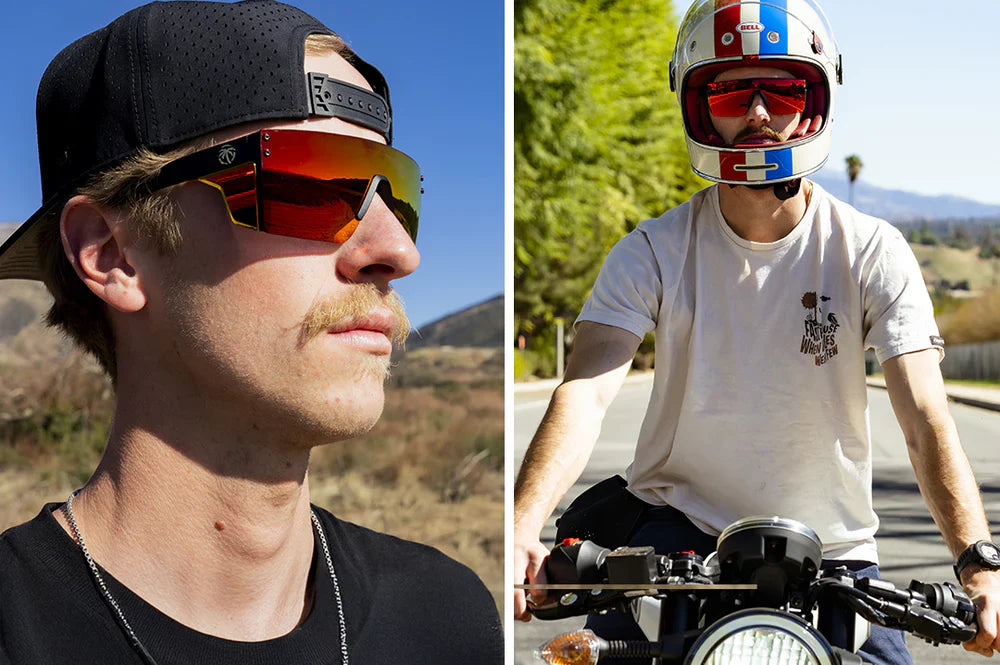 Heat Wave Visual Performance Lazer Slim Sunglasses Firestorm