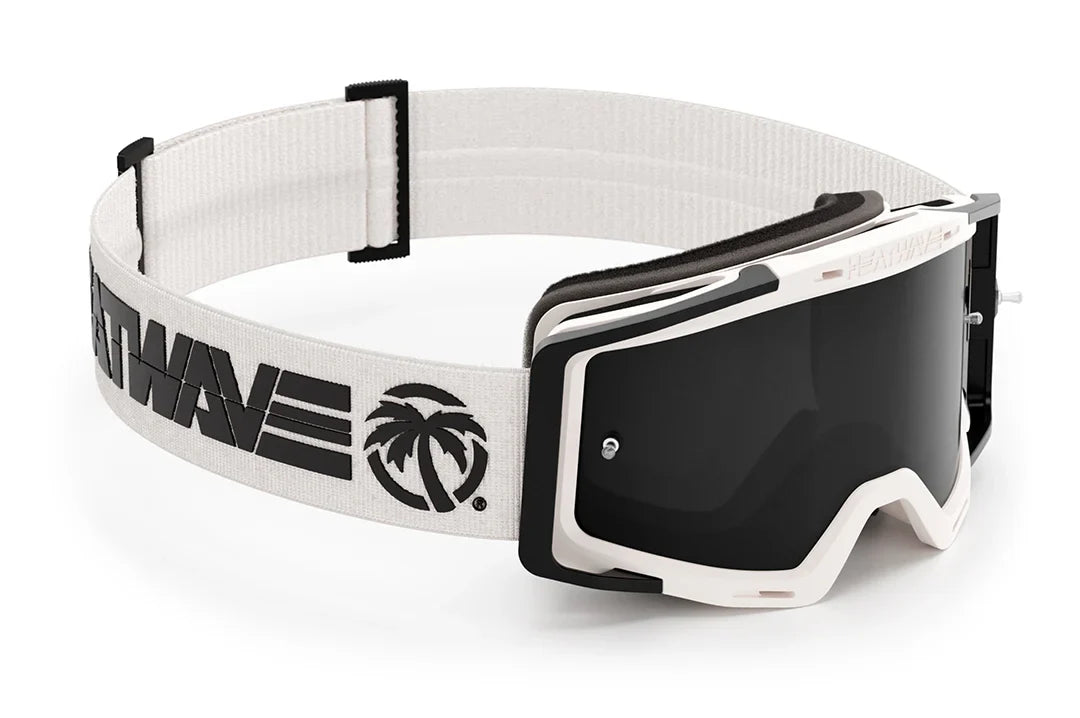 Heat Wave Visual MXG-250 Motosport Goggle Billboard Icon White