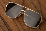 Heat Wave Visual Nimitz Sunglasses Gold