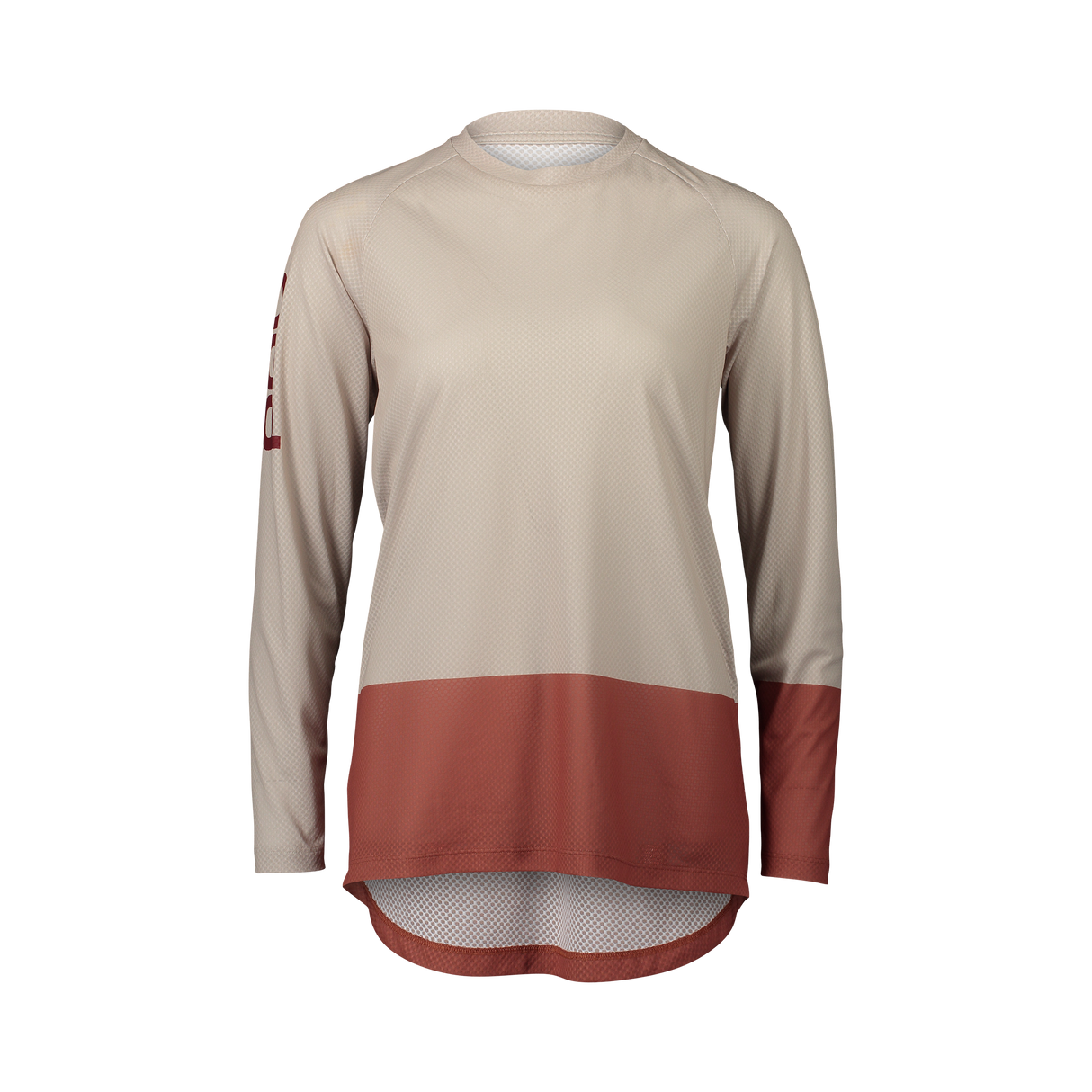 POC W's MTB Pure LS  Jersey Light Sandstone Beige/Himalayan Salt