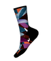 Smartwool Womens Athlete Edition Run Print Crew Socks