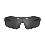 Tifosi Davos Matt Black, Smoke / AC Red / Clear Lens