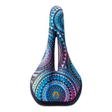 SDG Allure V2 Women's Saddle - Lux Alloy - Cornish Surf Print