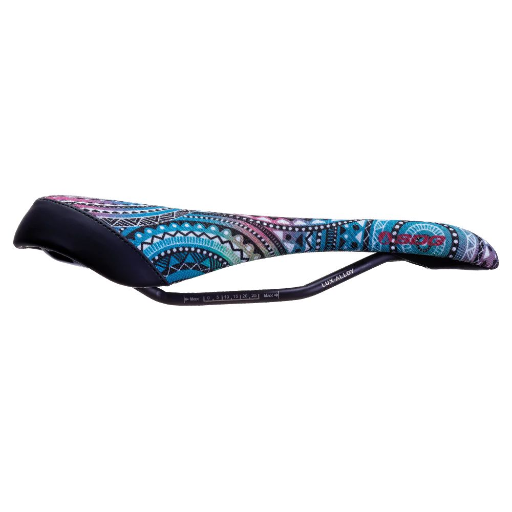 SDG Allure V2 Women's Saddle - Lux Alloy - Cornish Surf Print