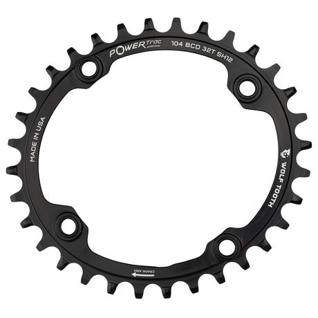 104 BCD Drop-Stop Oval Chainring - Shimano Hg+