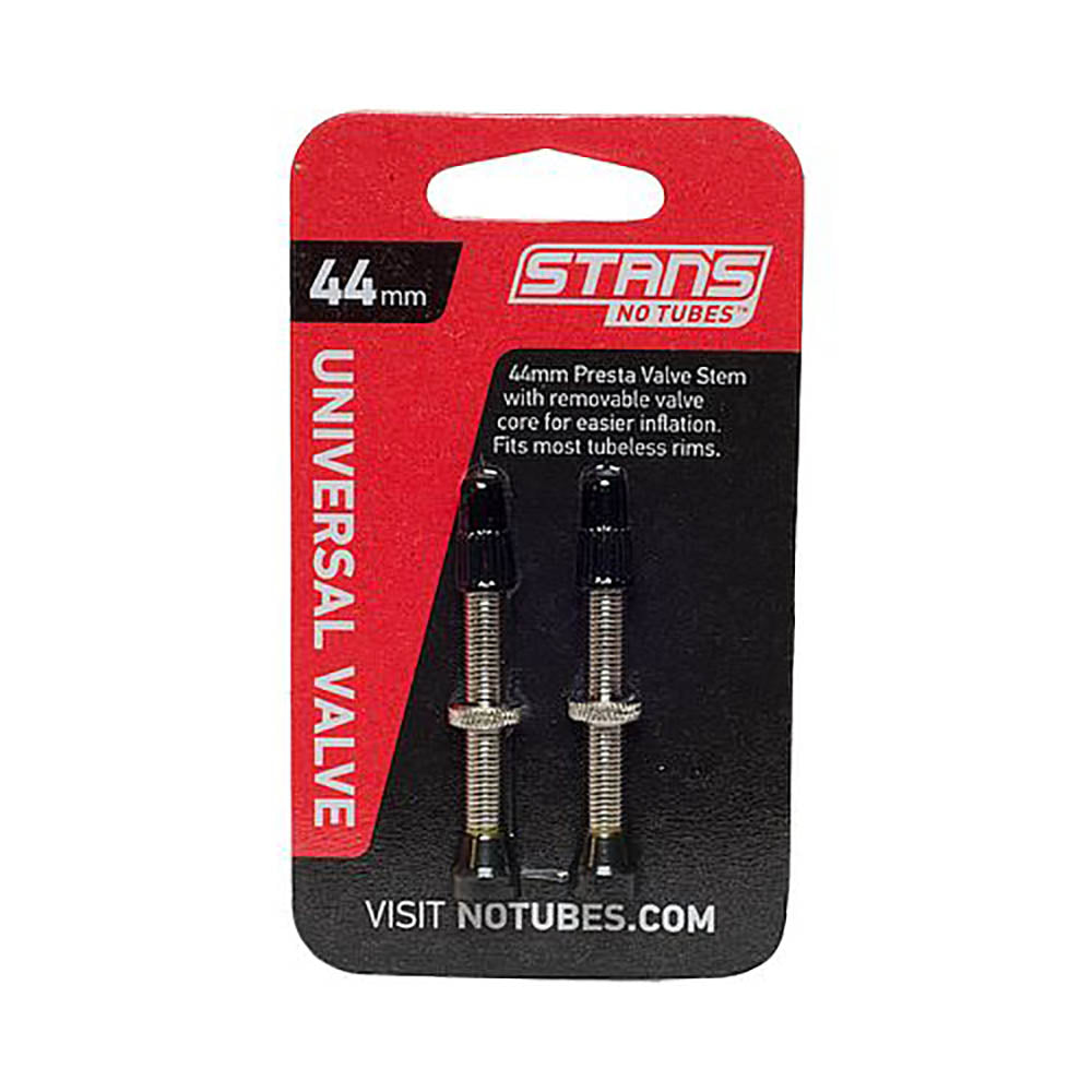 Stan's No Tubes 44mm Universal Valve Stem 1-Pair For Road