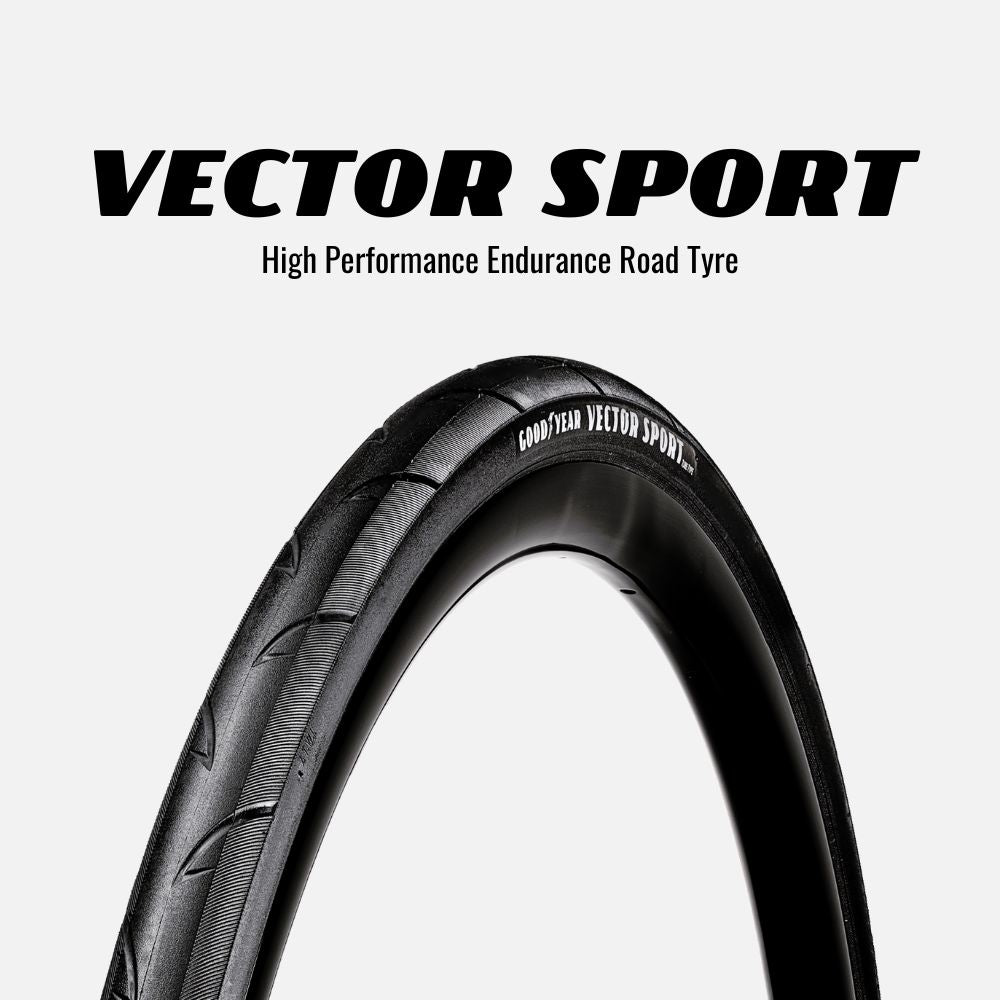 GOODYEAR ROAD TYRE - VECTOR SPORT TUBELESS READY