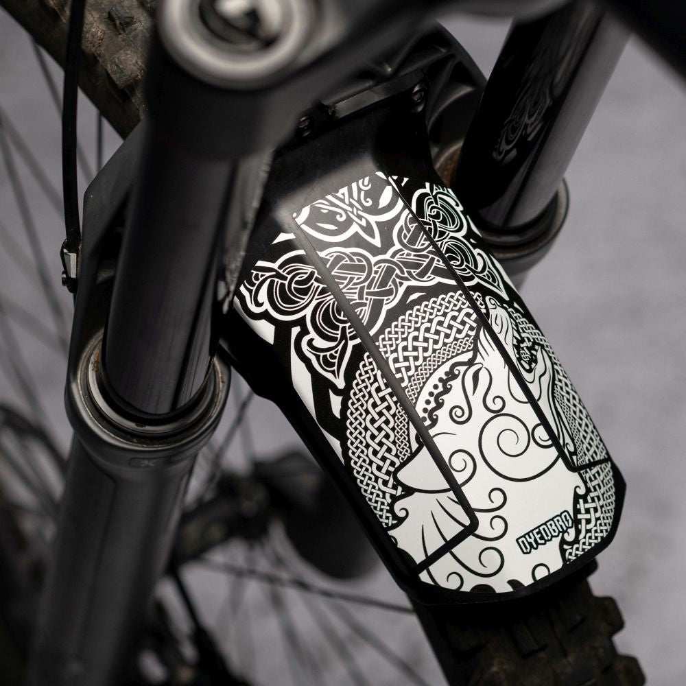 DYEDBRO MUDGUARD DECALS FOX ROCKSHOX VIKING Cycleways NZ