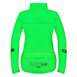 Proviz Reflect360 CRS Women's Cycling Jacket Green - Rear