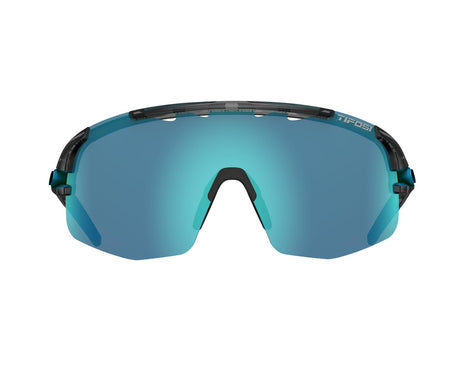 Tifosi Sledge Lite Crystal Smoke, Clarion Blue/AC Red/Clear Lens