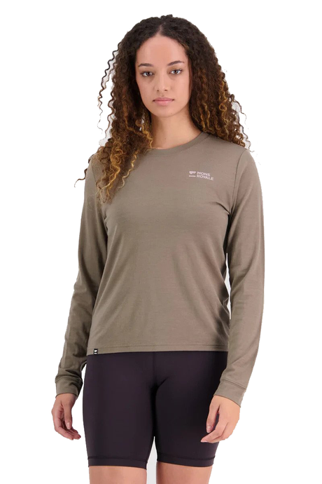Mons Royale Women's Icon Relaxed Long Sleeve
