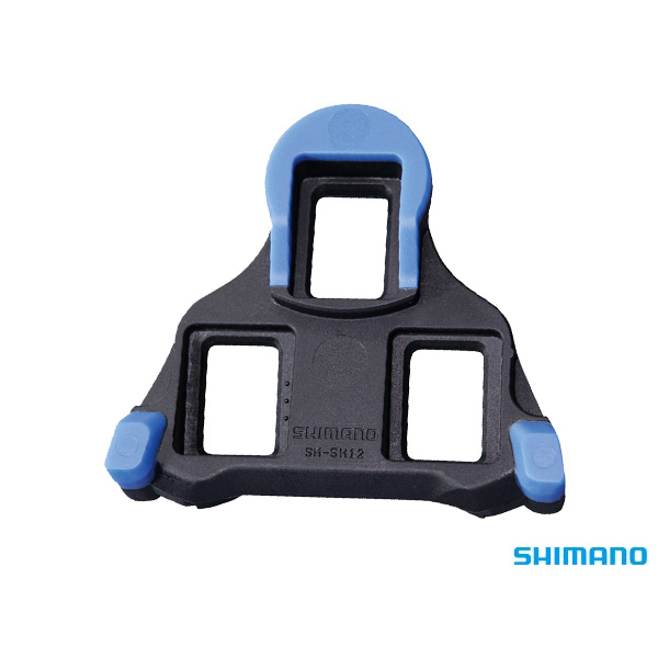 Shimano SM-SH12 SPD-SL Cleat Set Front Centre Pivot Blue