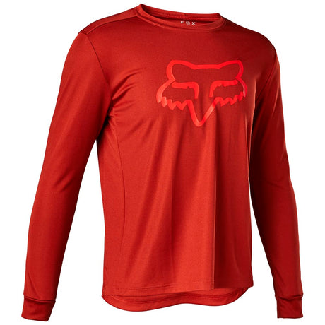 Fox Youth Ranger LS Jersey Red Clay