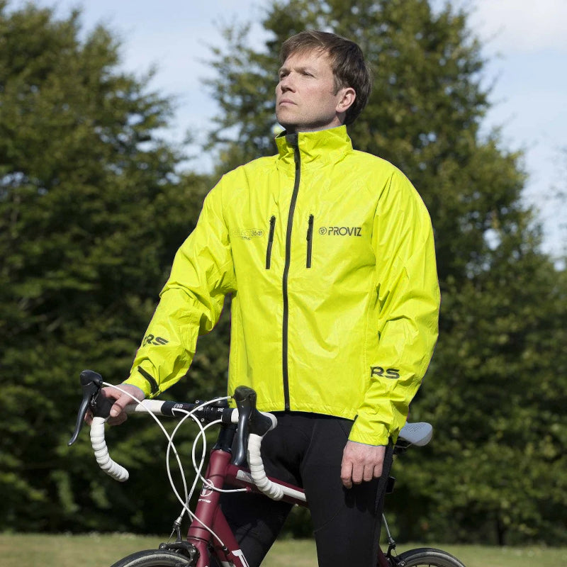 Proviz Reflect360 CRS Men's Cycling Jacket Yellow – Cycleways NZ