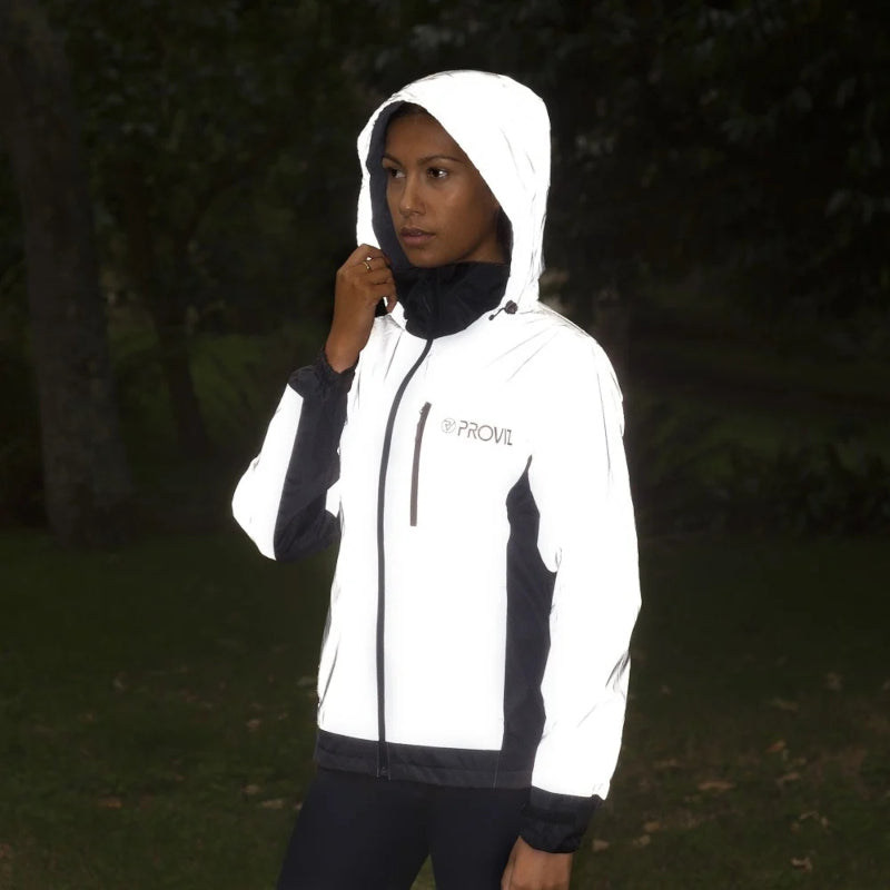 Proviz Reflect360 Fleece Lined Women's Outdoor Jacket - Nighttime Hood