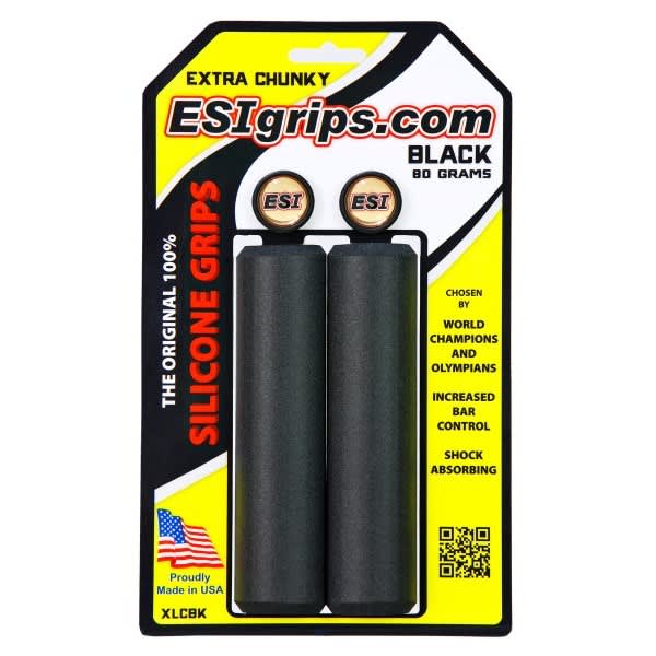 ESI Grips Extra Chunky Black 34mm