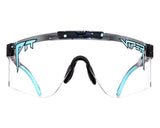 Pit Viper The All Nighter 2000's Clear Z87 Rated Lens Glasses