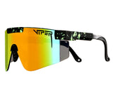 Pit Viper The Monster Bull 2000's Rainbow Revo Z87 Rated Lens Glasses