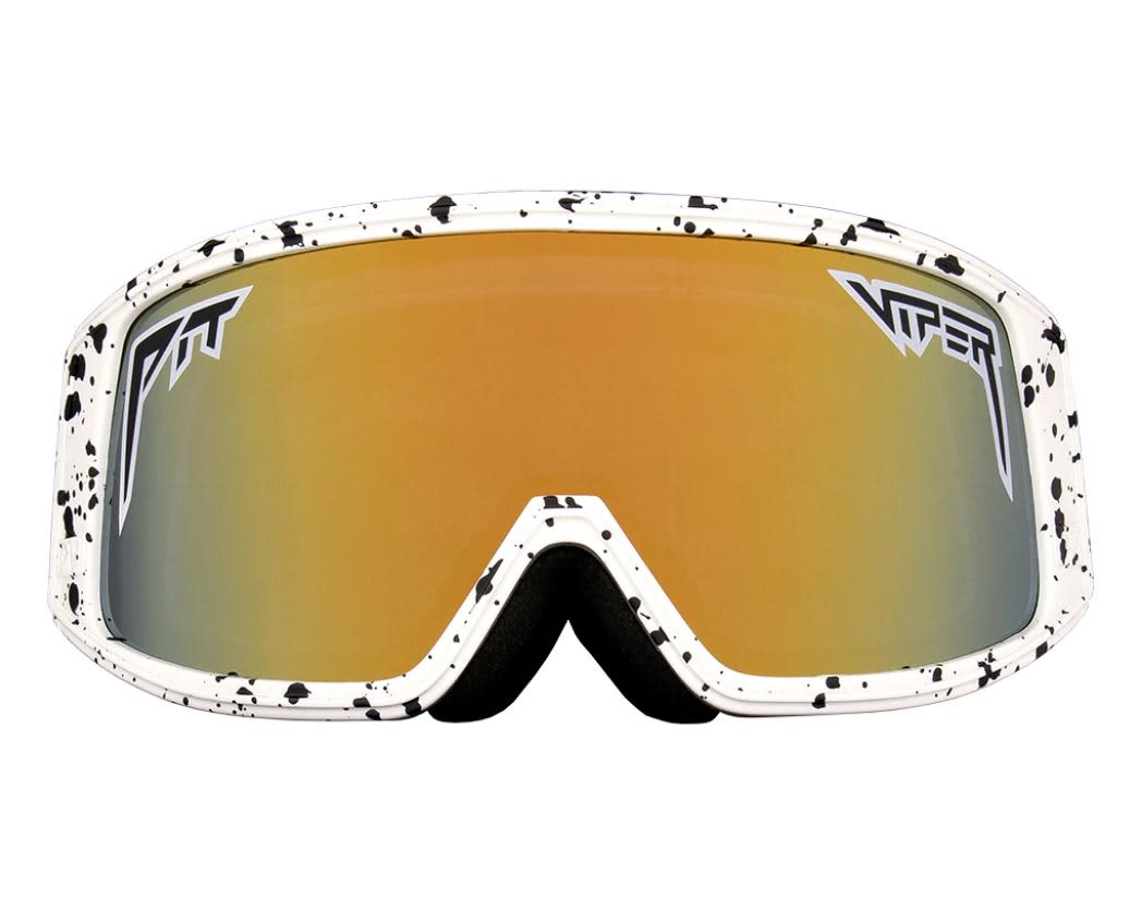 Pit Viper The Whiteout Goggles Gold Revo/Light Gold Low Light Lens